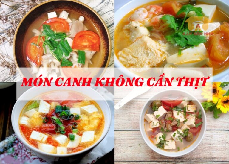MON CANH KHONG CAN THIT