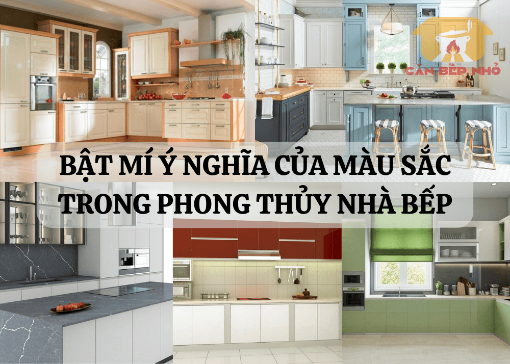 Bật mí ý nghĩa của màu sắc trong phong thủy nhà bếp