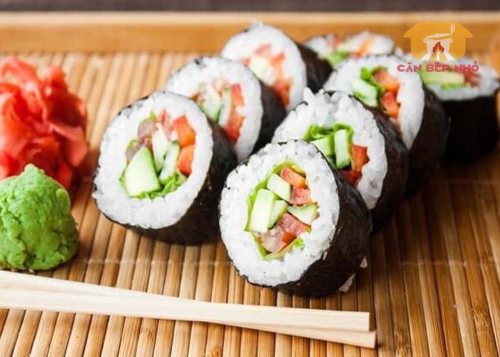 Hướng dẫn làm món sushi đơn giản tại nhà