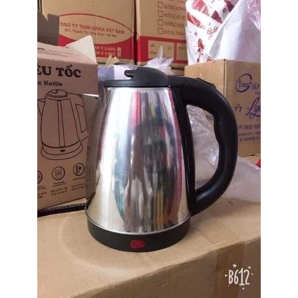 Ấm siêu tốc giá rẻ 1.8 lít  Electric Kettle chính hãng bảo hành 15 ngày