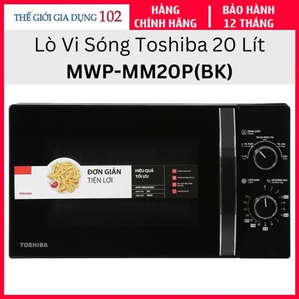 Lò vi sóng Toshiba không nướng. Hàng chính hãng. Bảo hành 12 tháng